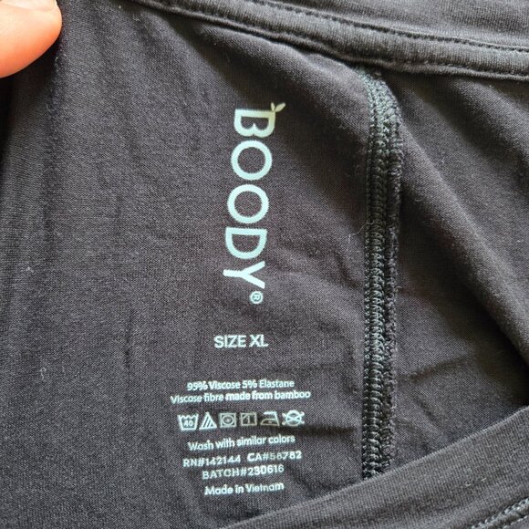 Boody Pajama Set Black XL - Picture 4 of 4